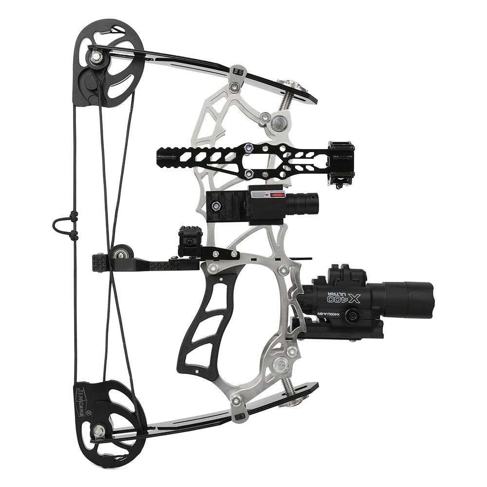 AME ARCHERY Short Axle Compound Bow (Style A) – Adjustable 15–32lbs(Mini Bow)