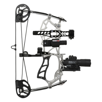 AME ARCHERY Short Axle Compound Bow (Style A) – Adjustable 15–32lbs(Mini Bow)