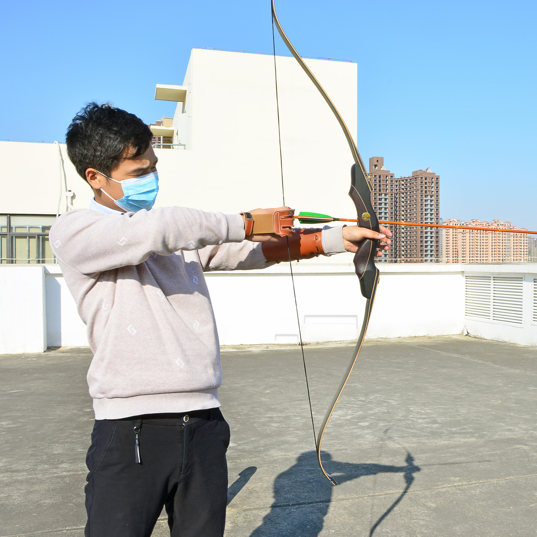 Takedown Recurve Bow, 60", Technology Wood, 50/55/60 lbs