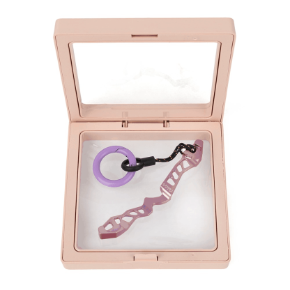 Archery Bow Riser Keychain Lightweight Aluminum Key Ring