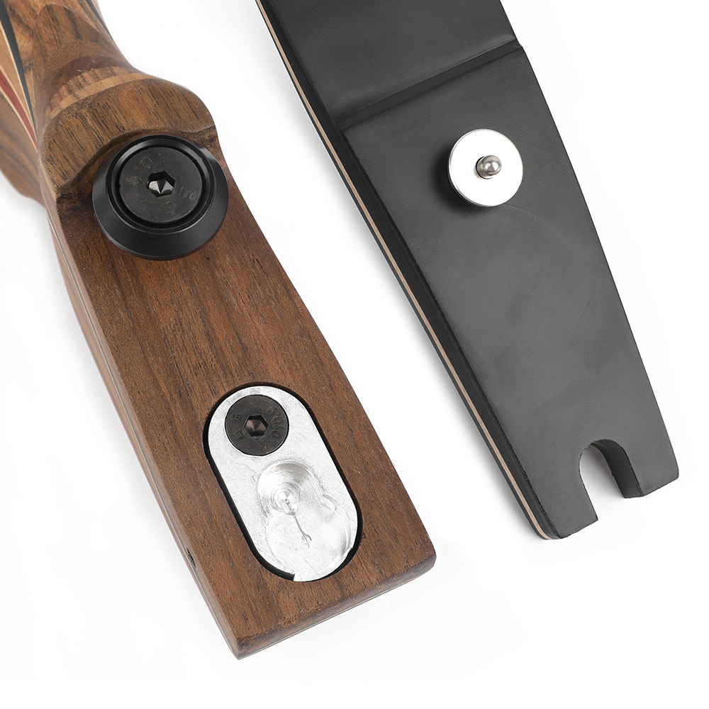 60" Traditional Recurve Bow Set 30-60lbs Archery Longbow