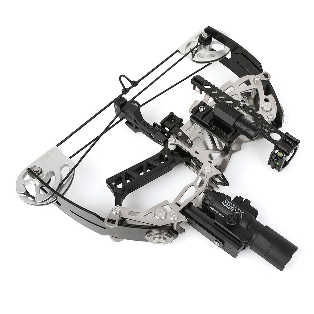 AME ARCHERY Short Axle Compound Bow – Style B – Adjustable 15–32lbs(Mini Bow)