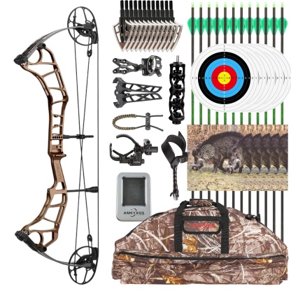 50-60lbs Compound Bow Set Adult Shooting Target Archery