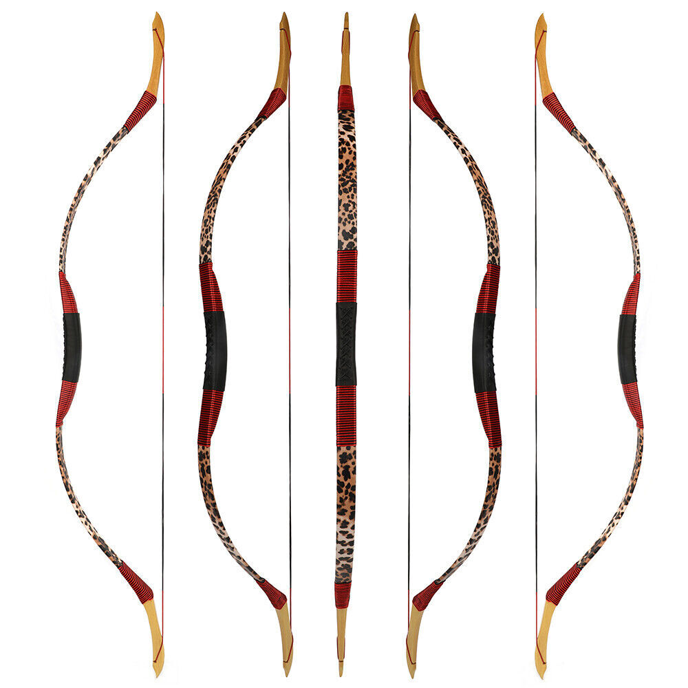 AME ARCHERY Traditional Recurve Bow – 20–50lbs for Target Practice & Outdoor Shooting