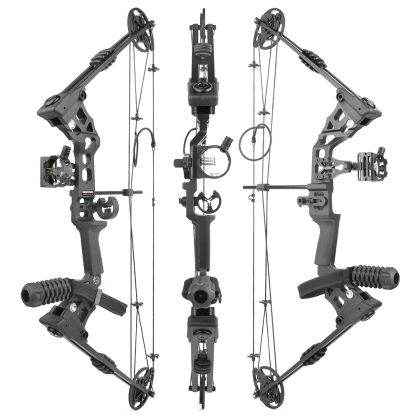 Junxing Dragon  X8 Compound Bow and Arrows Set (20-70lbs Adjustable)