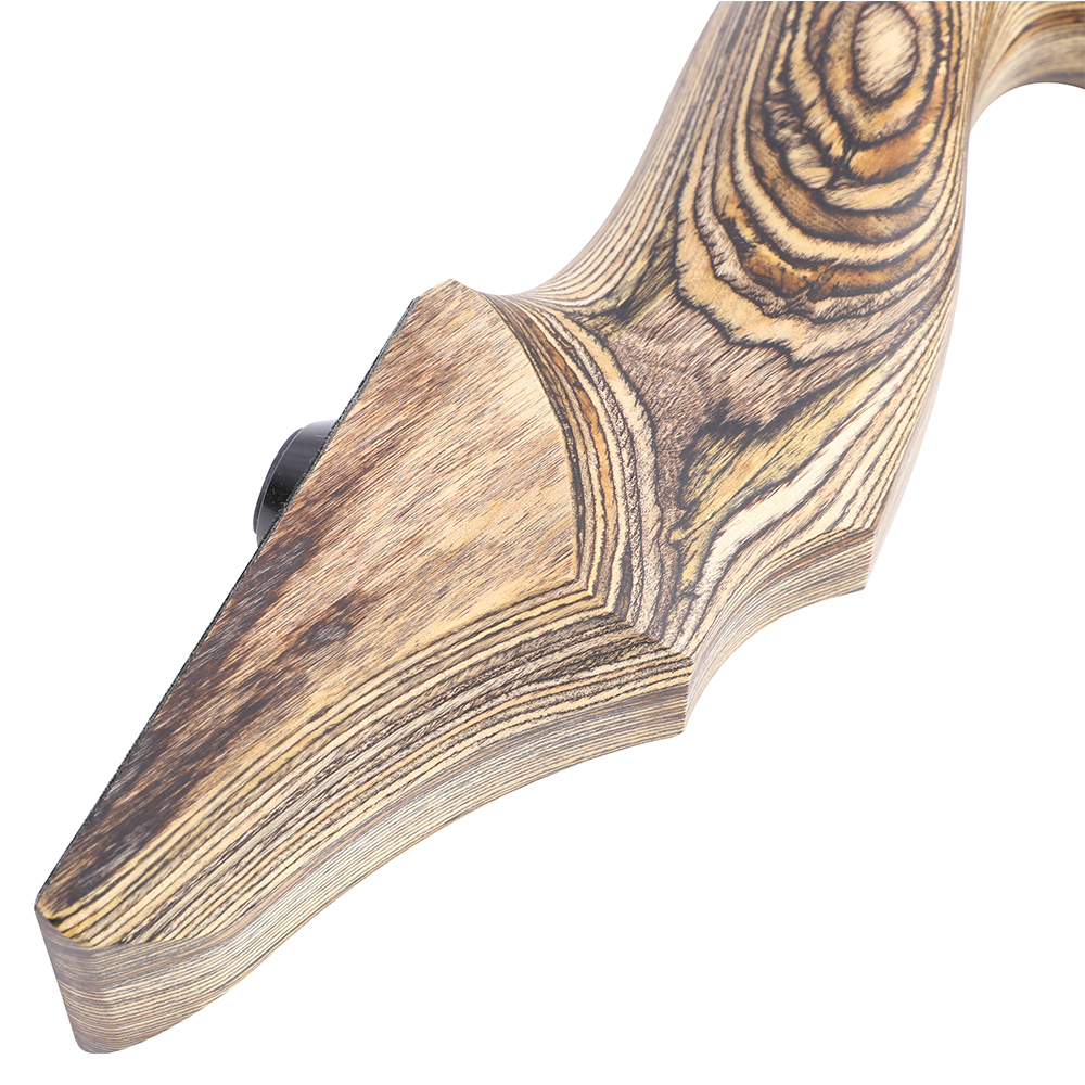 Black Hunter 60" Recurve Bow Set – Transparent Limb Edition (60lbs)