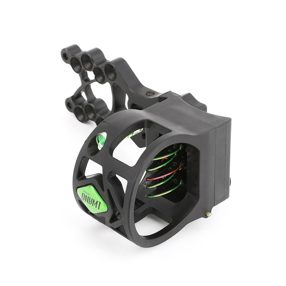 AME ARCHERY M1 5-Pin Bow Sight - Adjustable, Flip-Mount, CNC Machined Aluminum