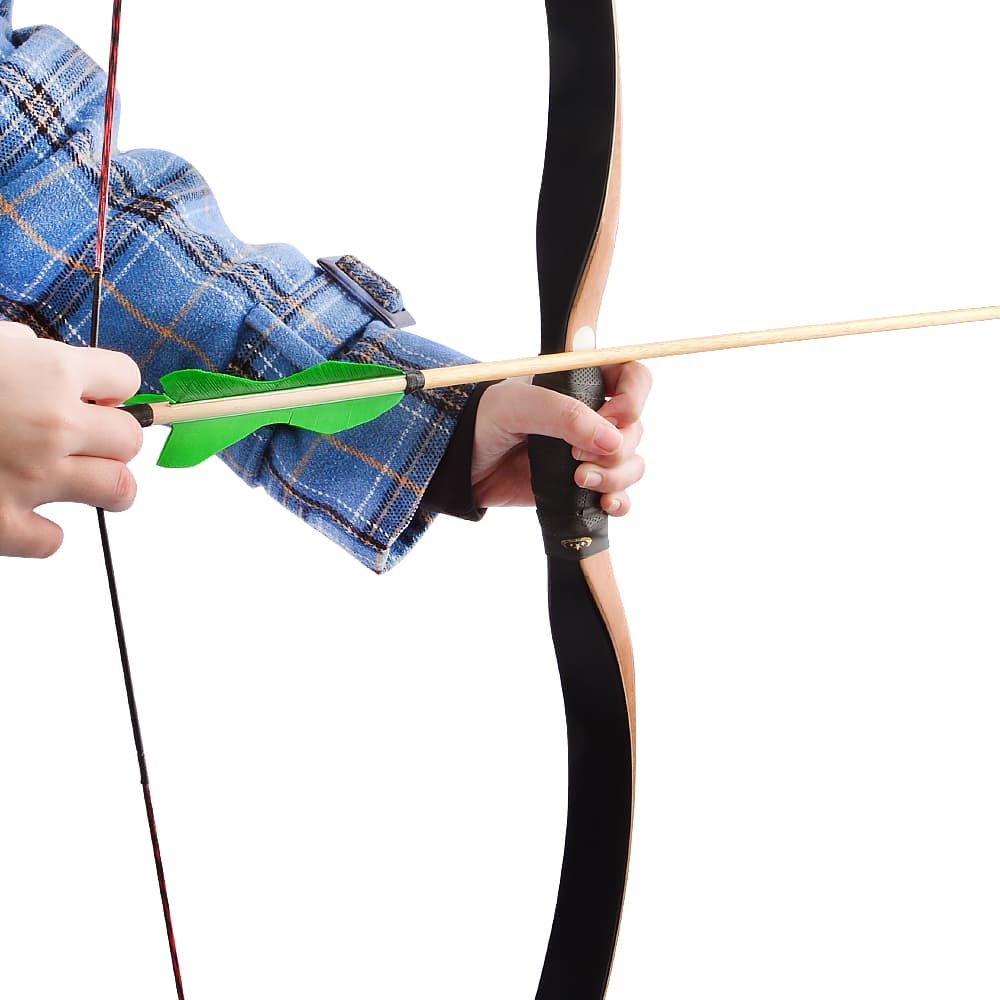 Traditional Bow 15-50lbs Recurve Longbow Archery Target bow