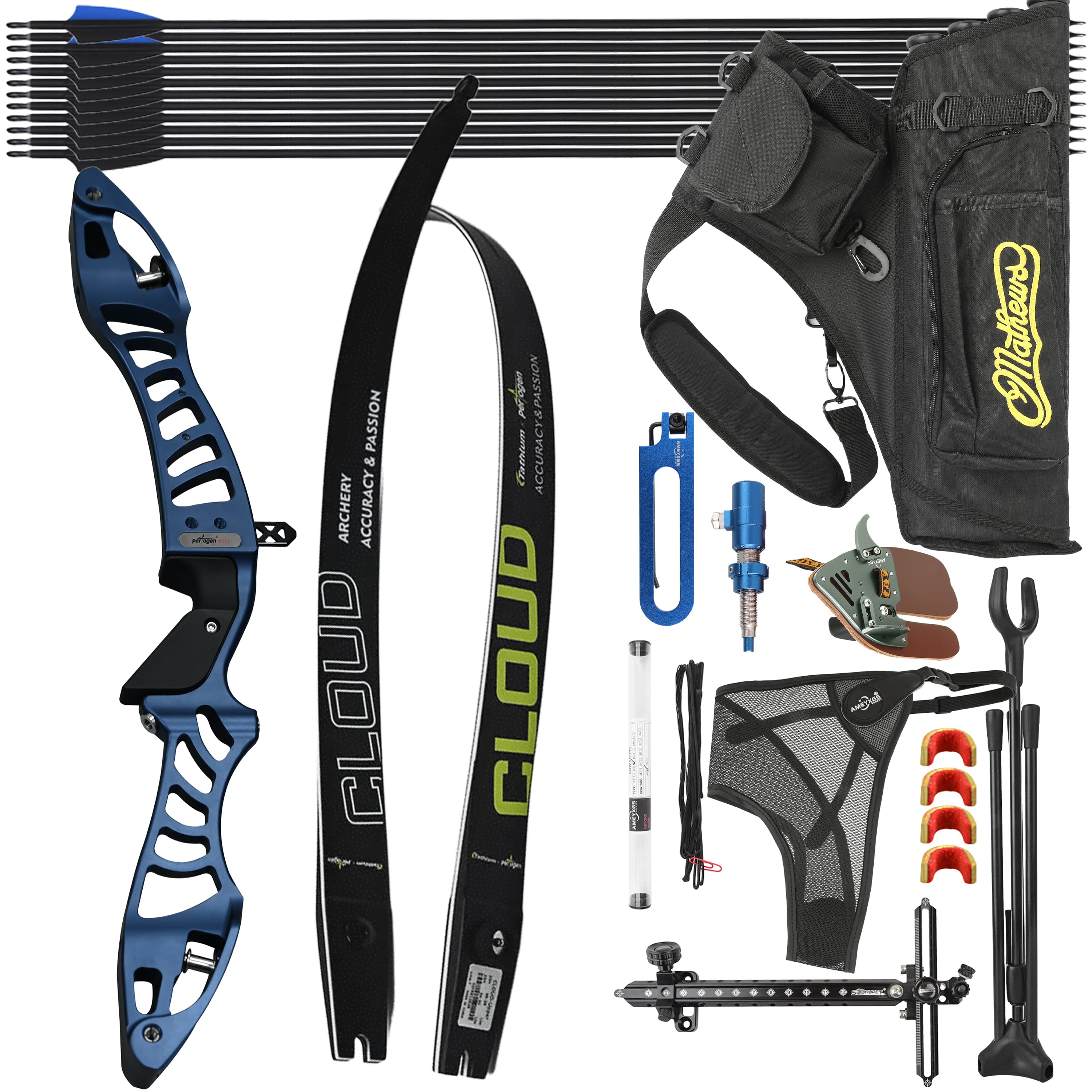 16-30bs Recurve Bow Kit Takedown 68inch Hunting Bow