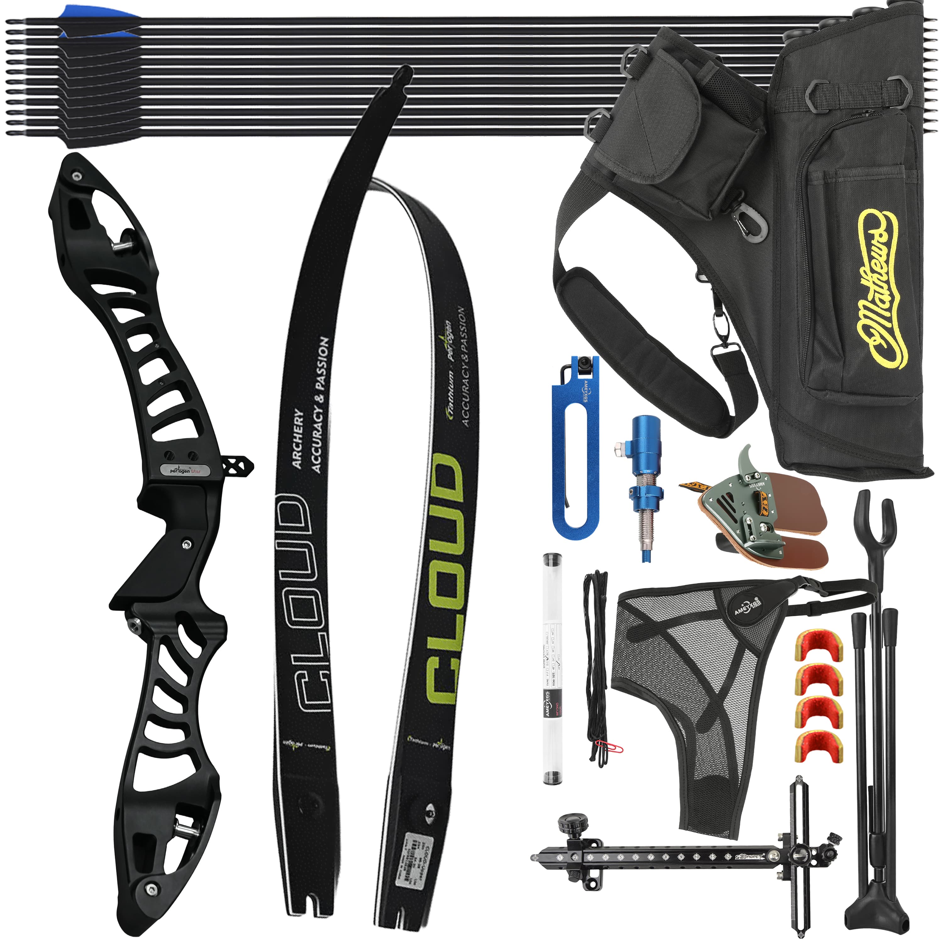 16-30bs Recurve Bow Kit Takedown 68inch Hunting Bow