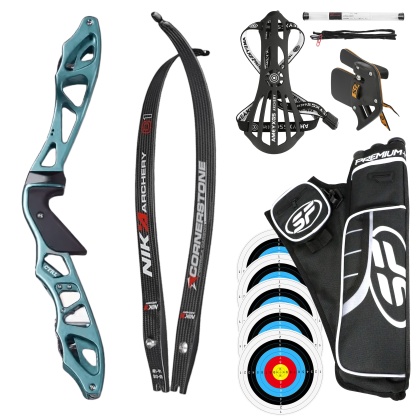 RH 16-56LBS ILF Recurve Bow Arrow Set Archery Hunting