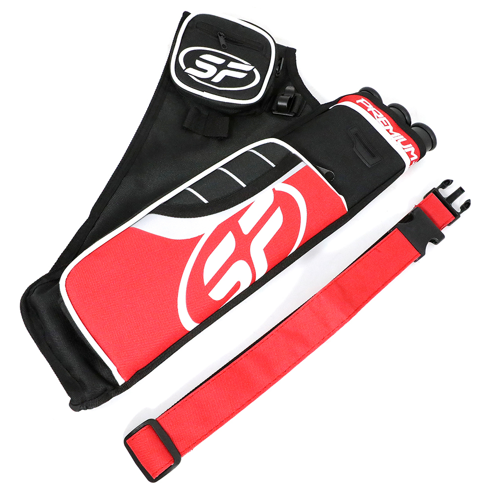 SF 3-Tube Nylon Arrow Holder, Ambidextrous Design (Holds 24 Arrows)