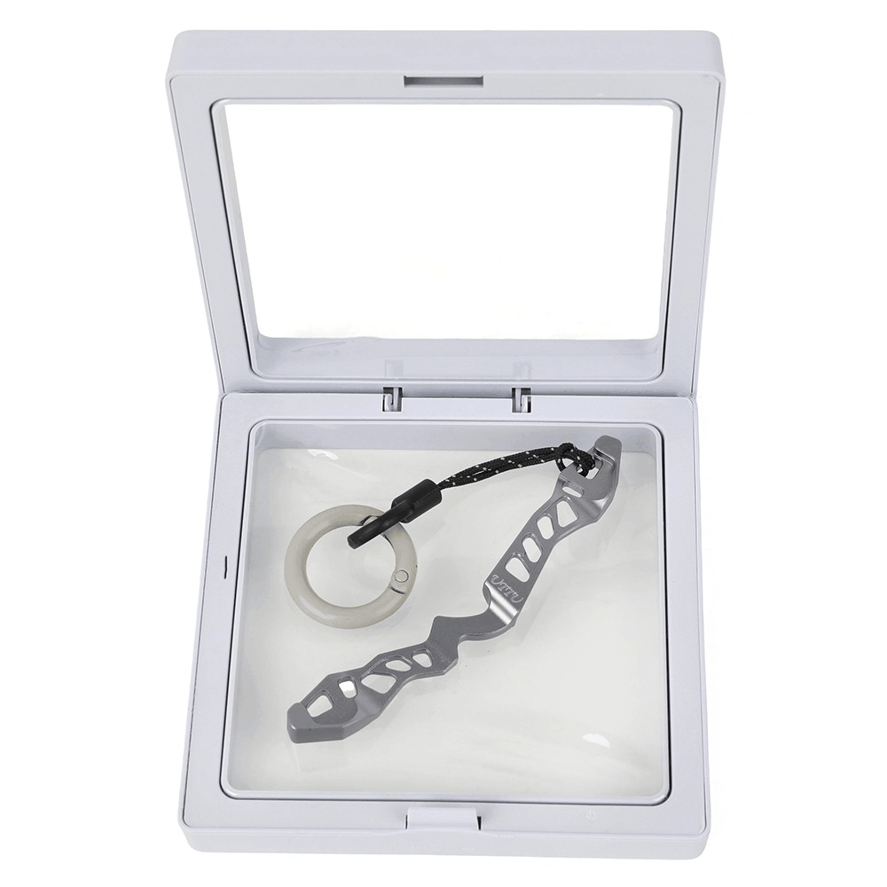 Archery Bow Riser Keychain Lightweight Aluminum Key Ring