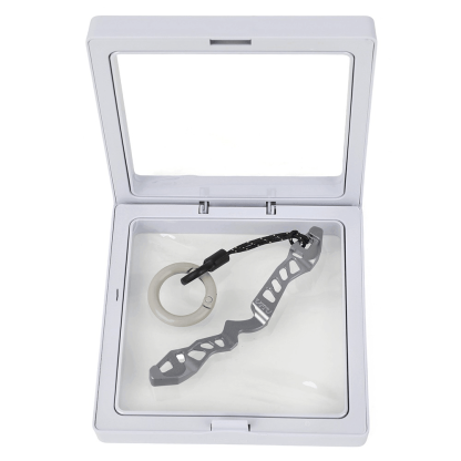 Archery Bow Riser Keychain Lightweight Aluminum Key Ring