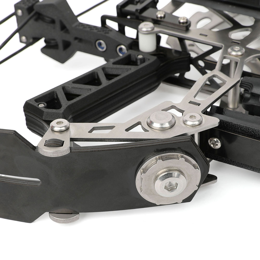 AME ARCHERY Short Axle Compound Bow – Style B – Adjustable 15–32lbs(Mini Bow)
