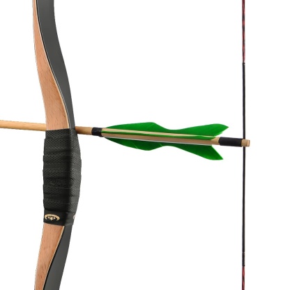 Traditional Bow 15-50lbs Recurve Longbow Archery Target bow