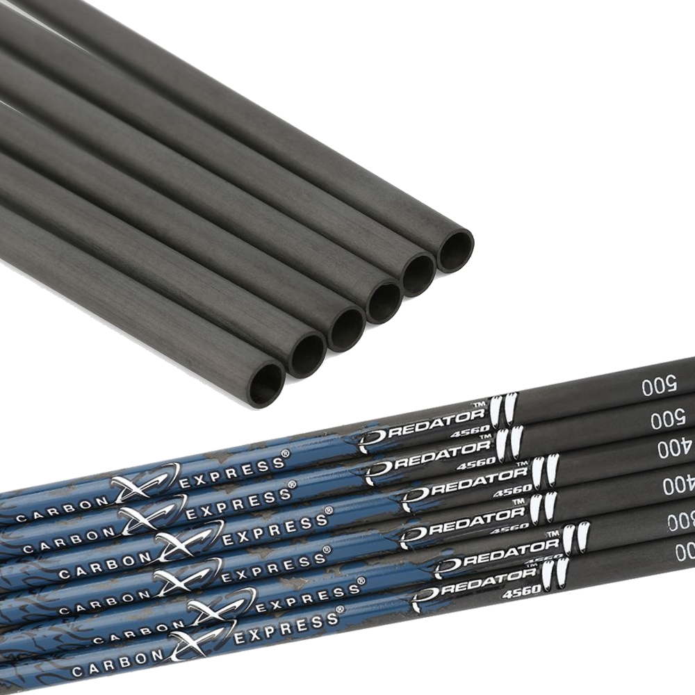 CARBON EXPRESS Pure Carbon Arrow Shaft – 31" Spine 300–700