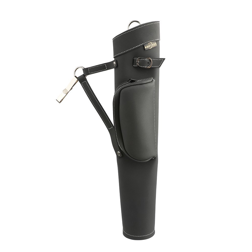 AME ARCHERY Wind Arrow Quiver Black Leather