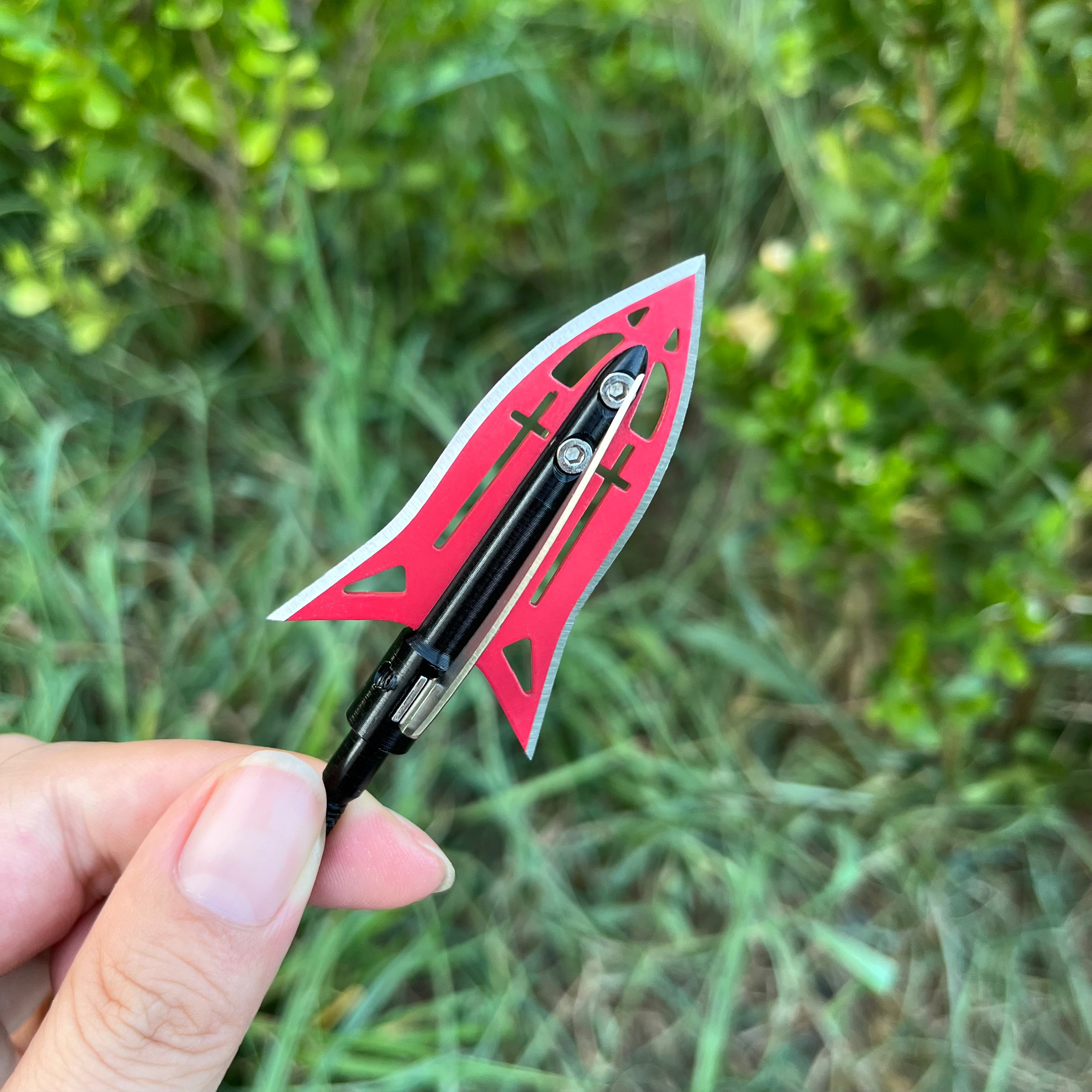 Archery 190 Grain Stainless Steel Field Hunting Arrow Blade Tips