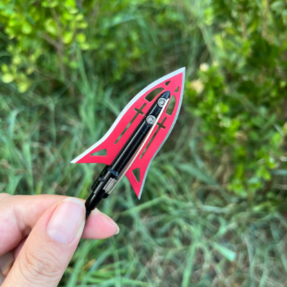 Archery 190 Grain Stainless Steel Field Hunting Arrow Blade Tips