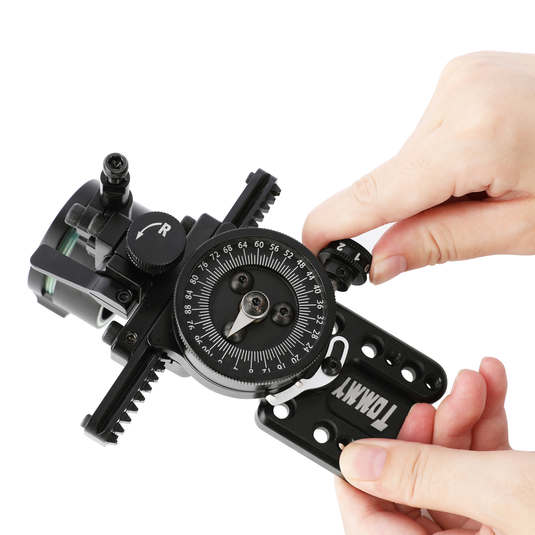 Fire Pig Single Pin Sight 0.019" Fiber Optic for Compound Bows