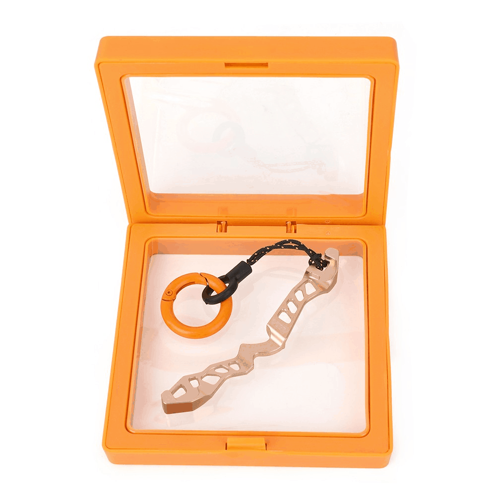 Archery Bow Riser Keychain Lightweight Aluminum Key Ring