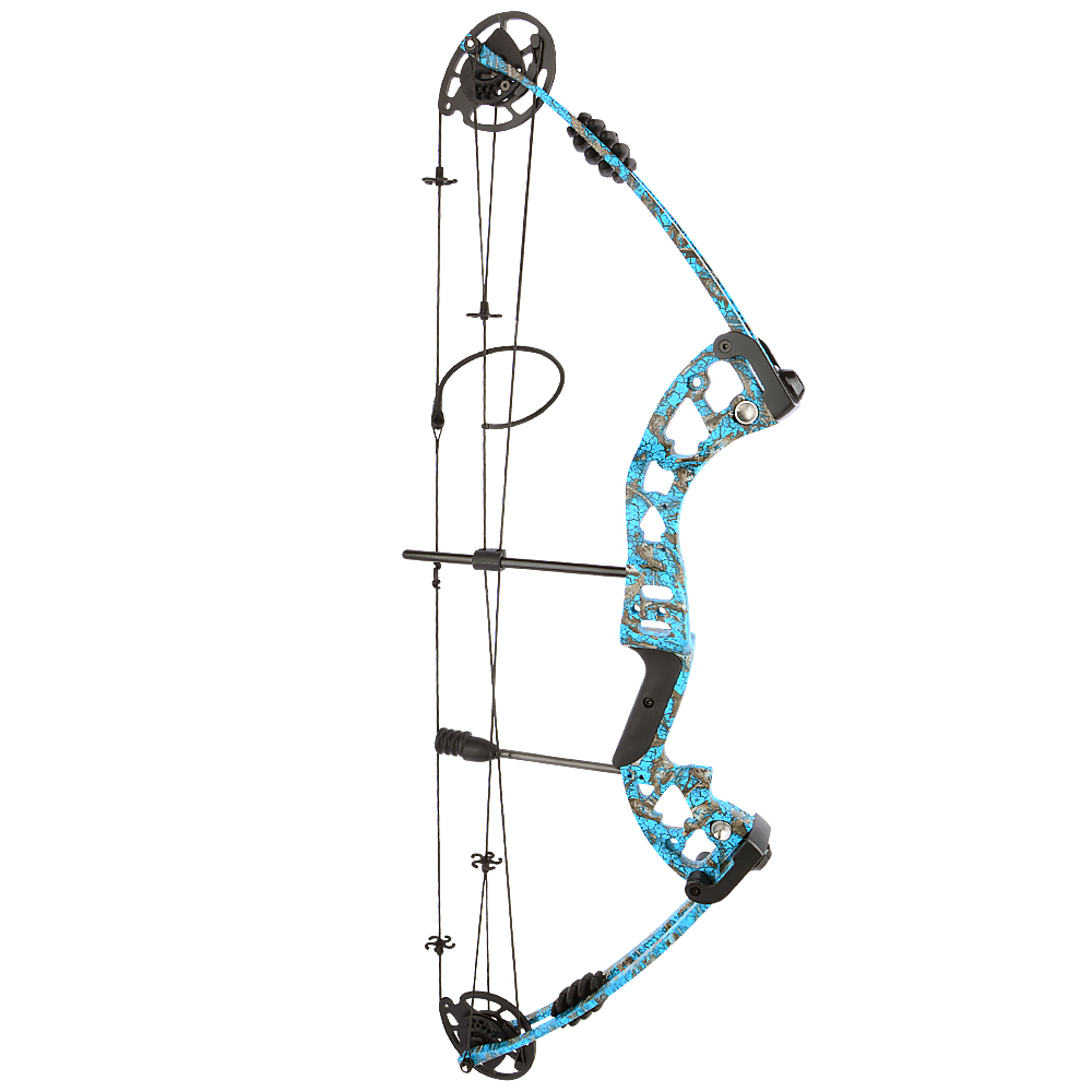 Junxing Archery M131 Navy Blue Compound Bow & Arrow Set 