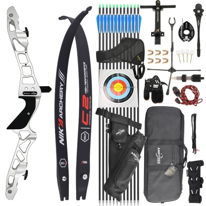 30/40/50bs Recurve Bow Kit Takedown Hunting Bow