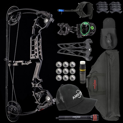 0-75lbs Compound Bow Set Adult Shooting Target Archery