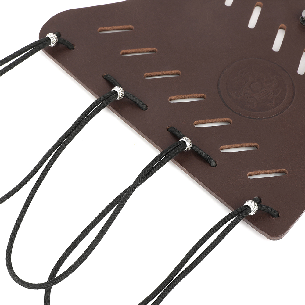 AME ARCHERY Full-Grain Tree Wax Leather Arm Guard