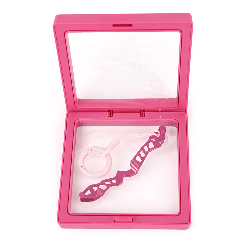 Archery Bow Riser Keychain Lightweight Aluminum Key Ring