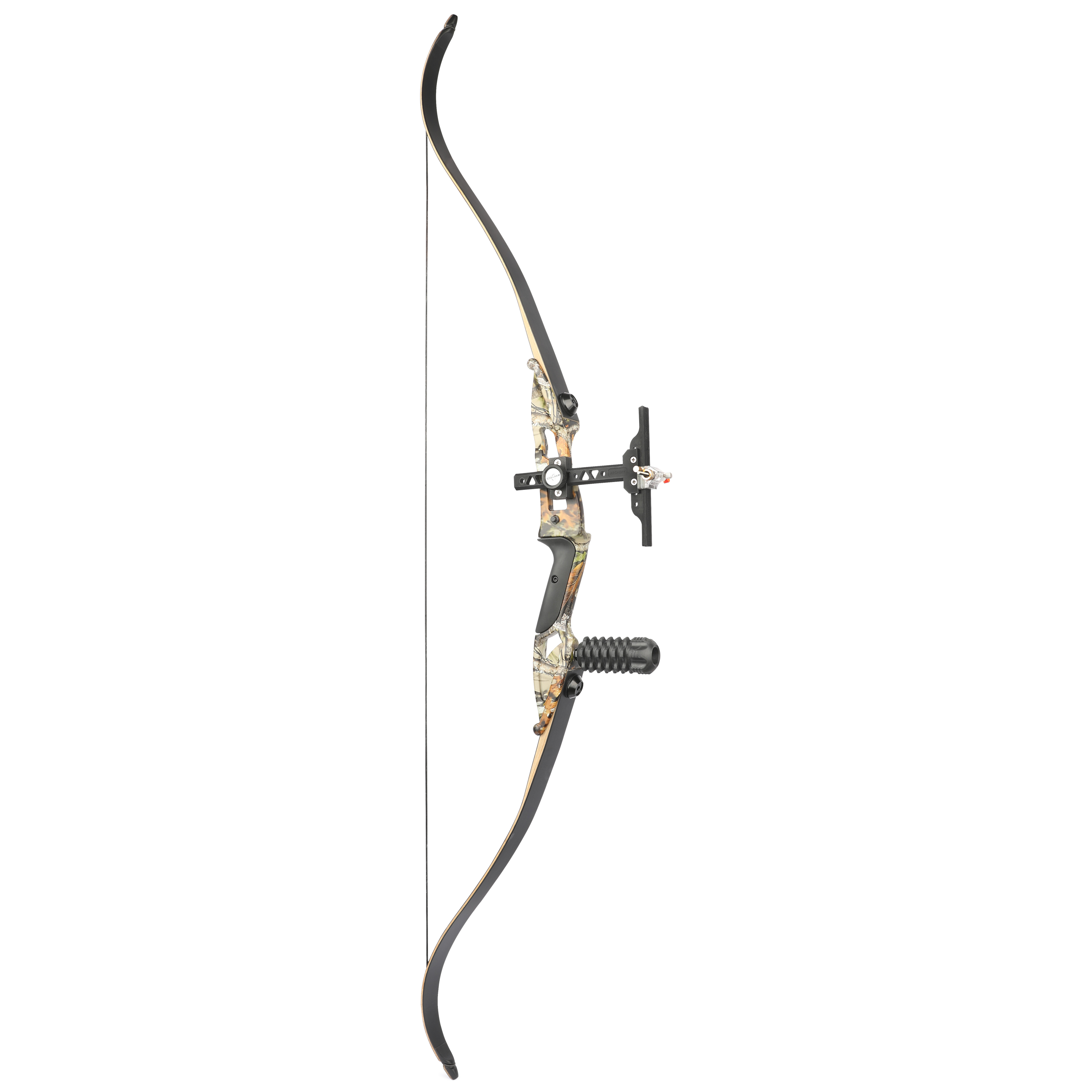 JUNXING ARCHERY F179 Camo Recurve Bow Set 50lbs (Complete Archery Kit)