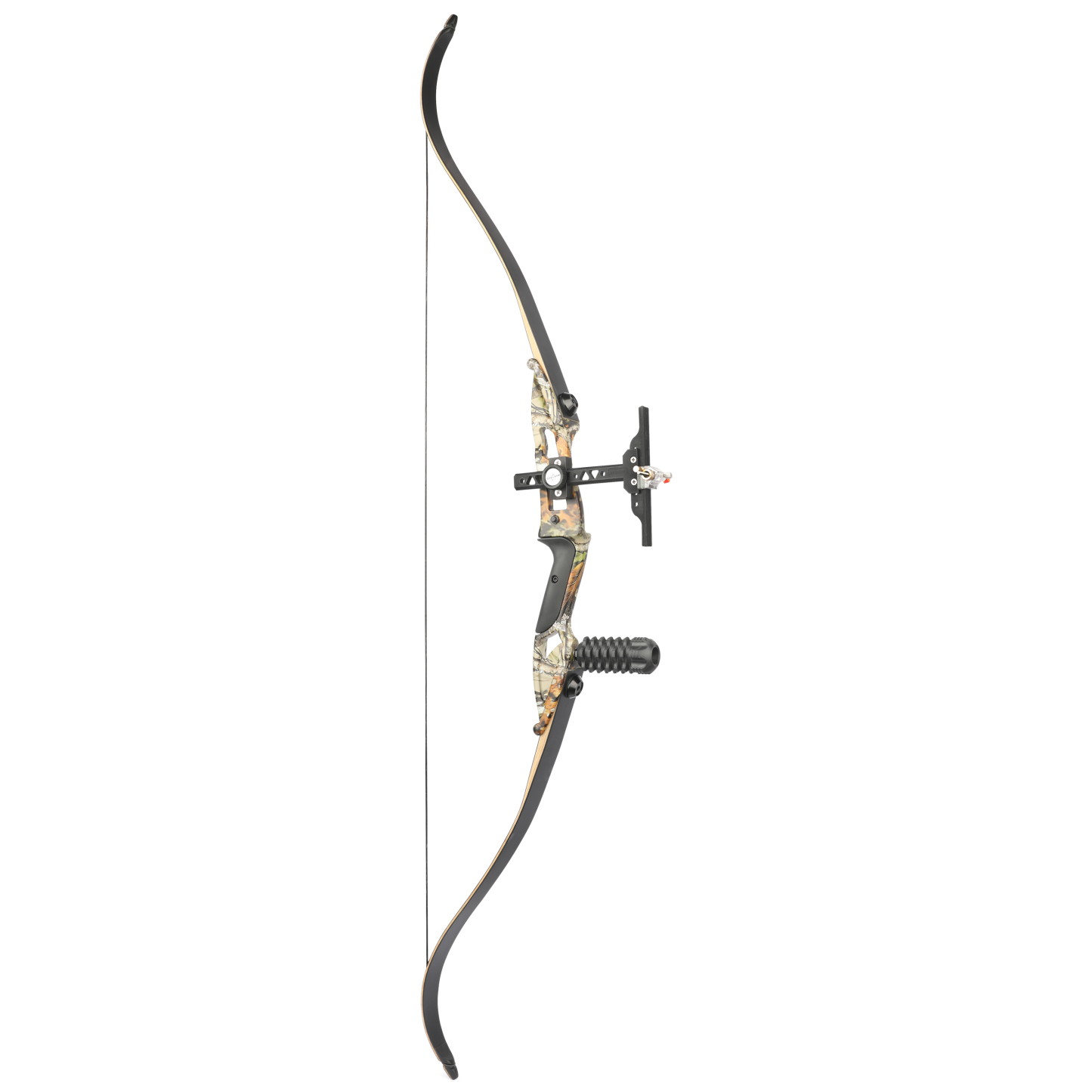 JUNXING ARCHERY F179 Camo Recurve Bow Set 50lbs (Complete Archery Kit)