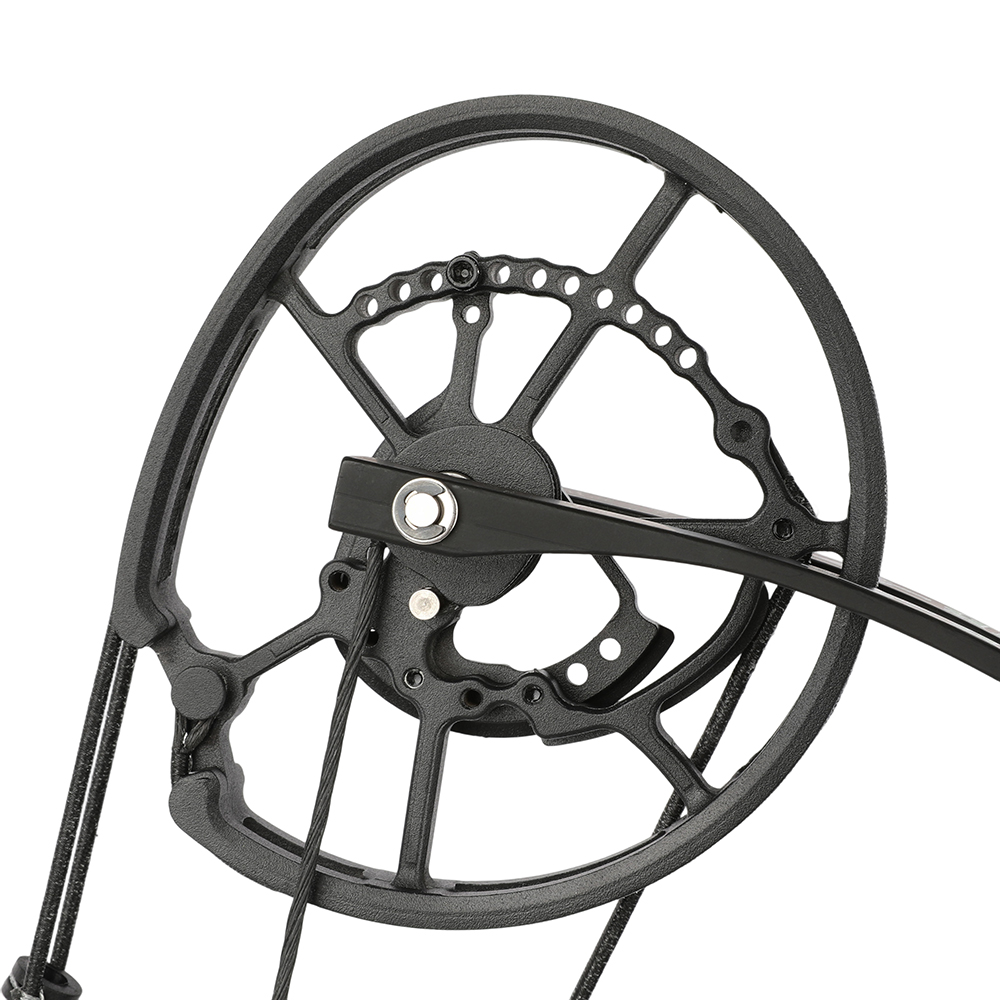 AME ARCHERY Dual-Use Compound Bow — Black (Steel-Ball Kit)