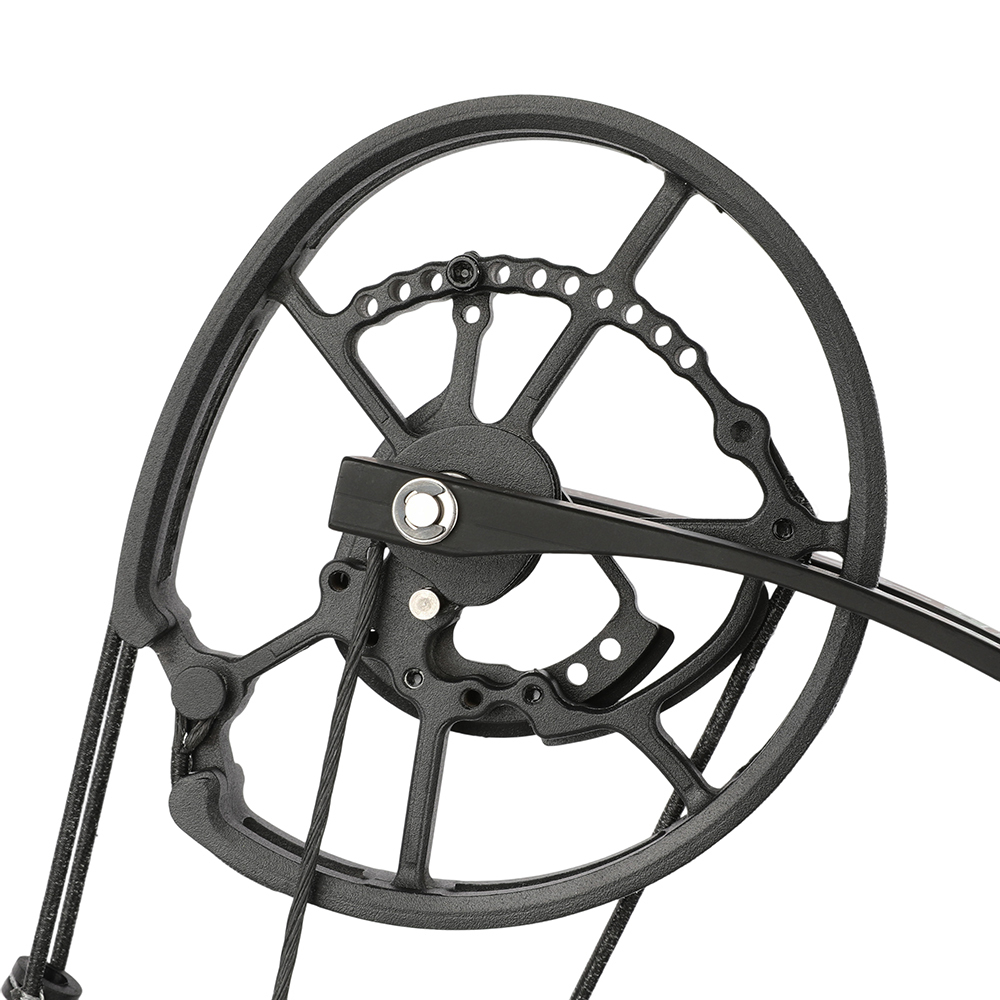 AME ARCHERY Dual-Use Compound Bow — Black (Steel-Ball Kit)