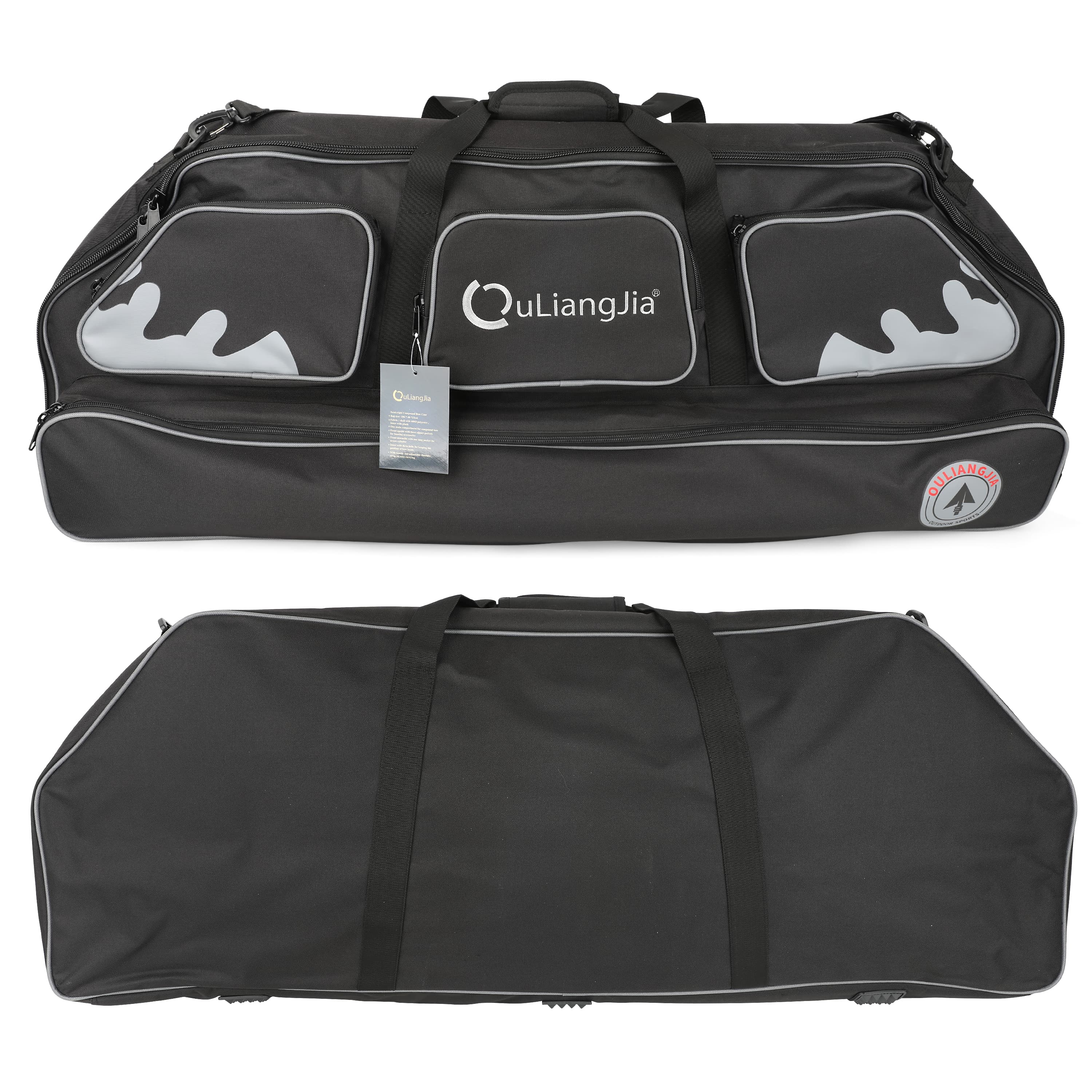 AME LJ Compound Bow Case Archery Bag for Bows & Accessories