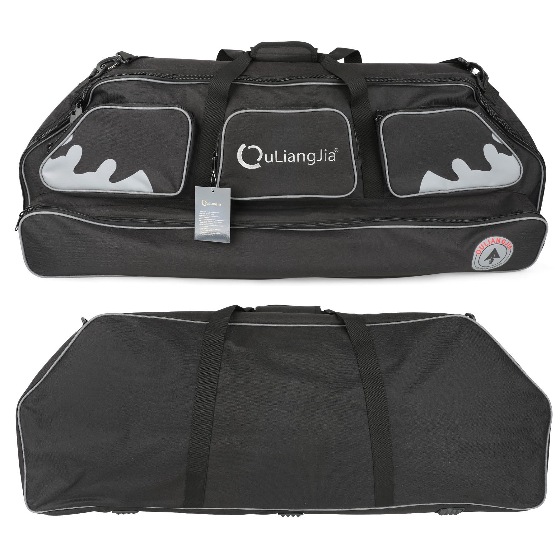 AME LJ Compound Bow Case Archery Bag for Bows & Accessories