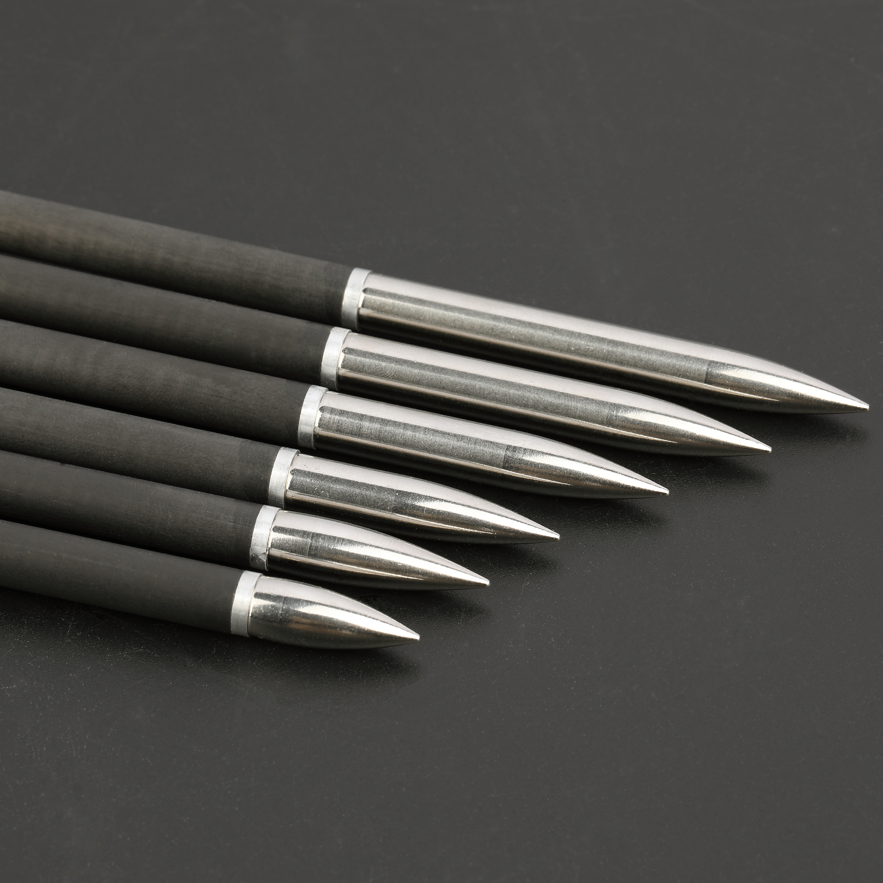 Archery Arrowhead Field Points Steel Arrow Tips 100-200gr Target 24X