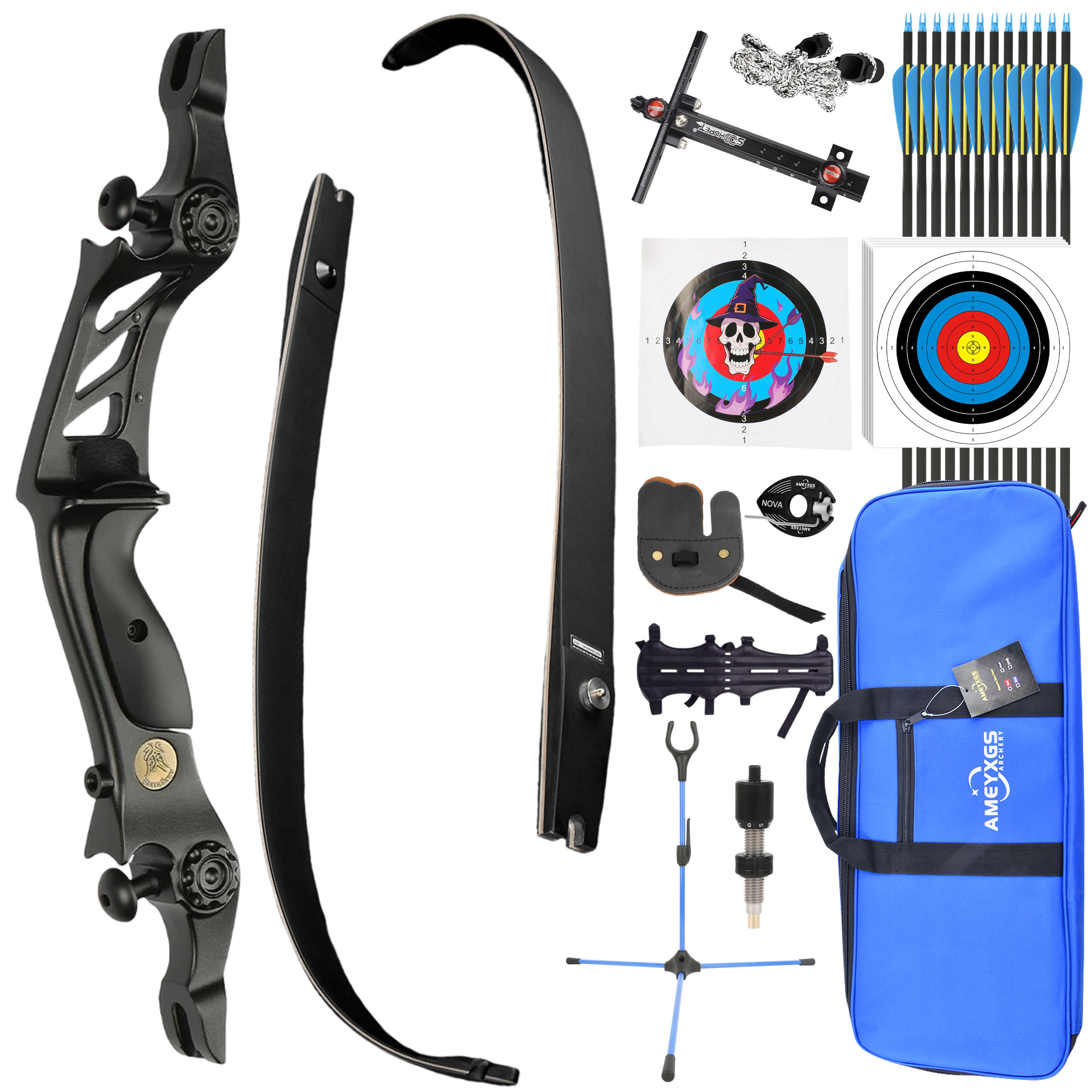 ILF Recurve Bow 68" with Fiberglass Limbs