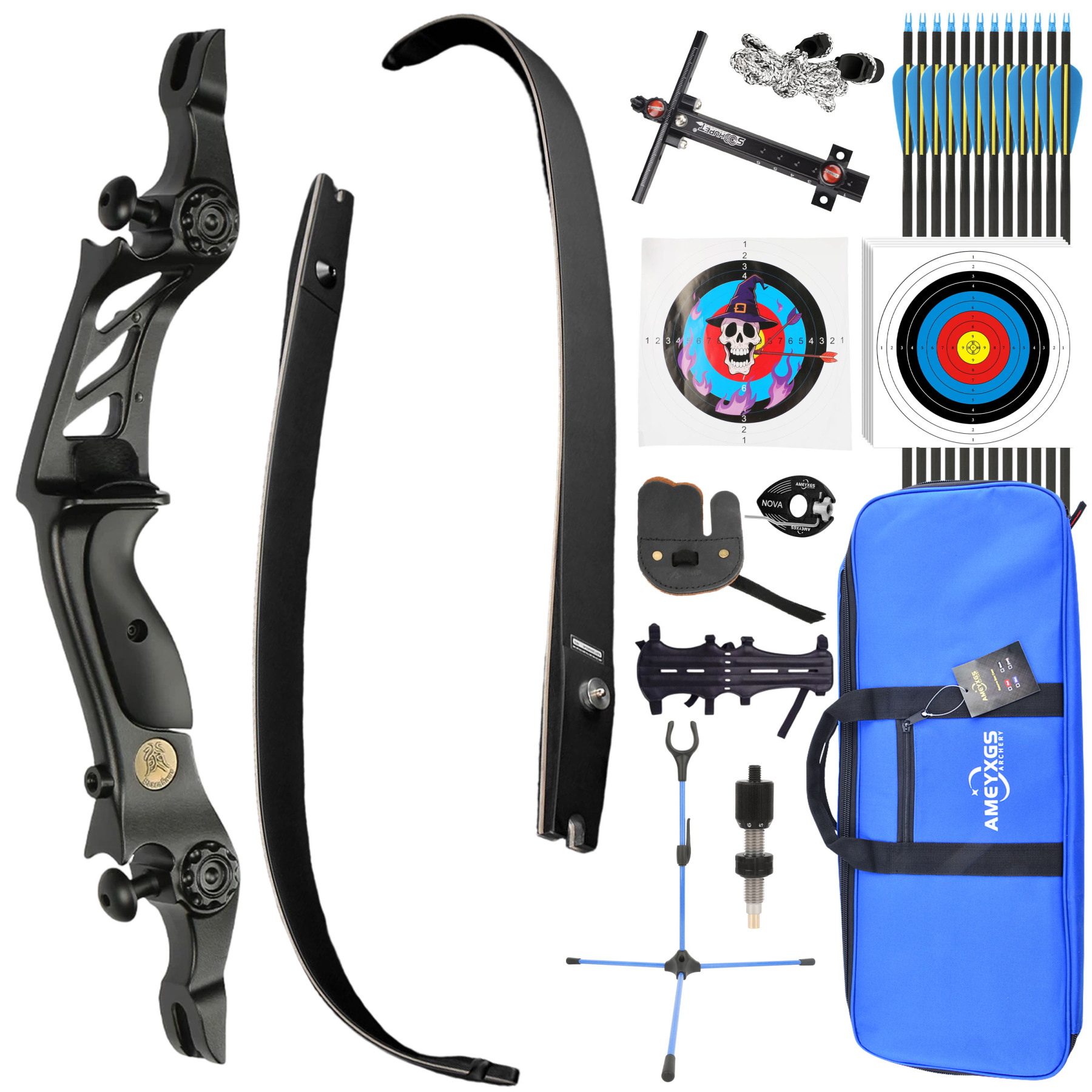 ILF Recurve Bow 68" with Fiberglass Limbs