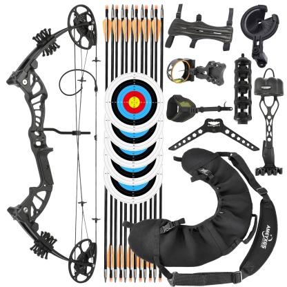 15-45lbs Compound Bow Set Shooting Target Archery