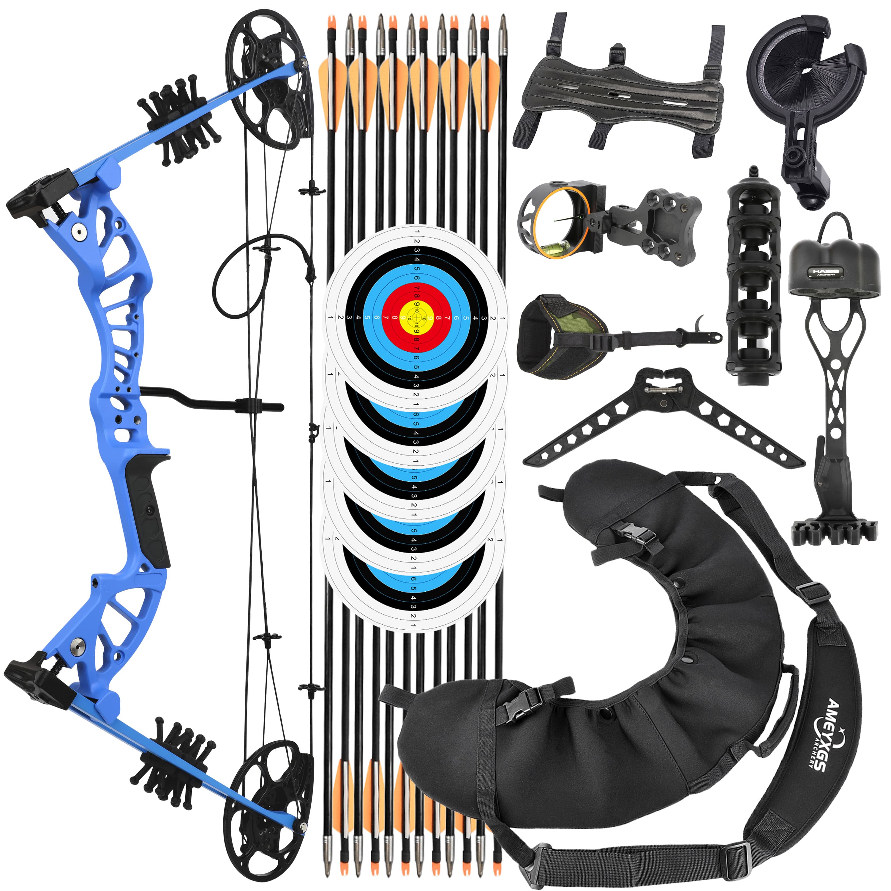15-45lbs Compound Bow Set Shooting Target Archery