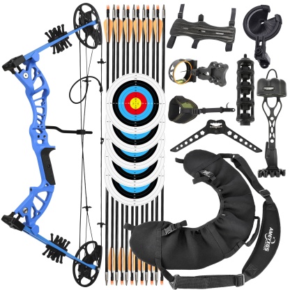 15-45lbs Compound Bow Set Shooting Target Archery