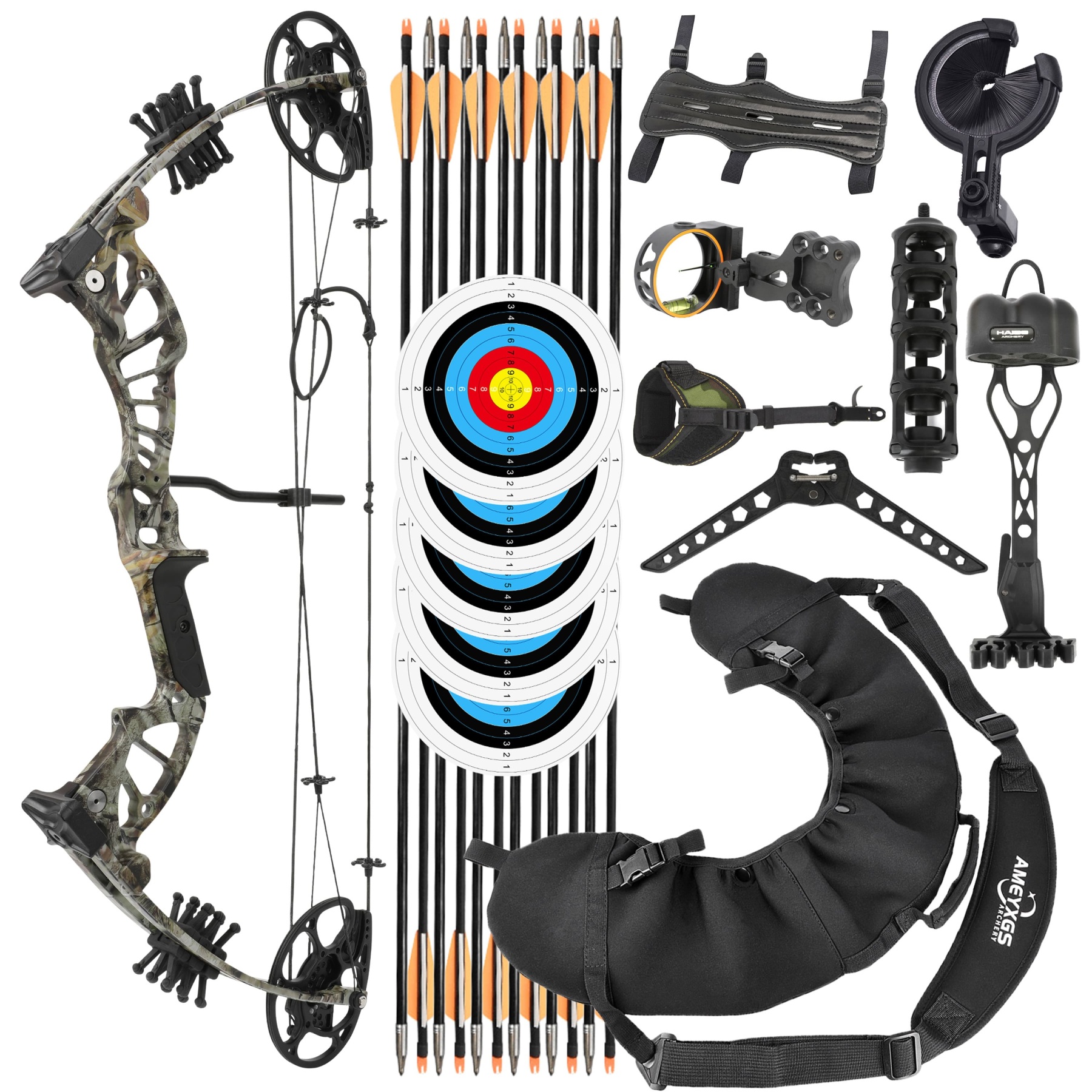 15-45lbs Compound Bow Set Shooting Target Archery