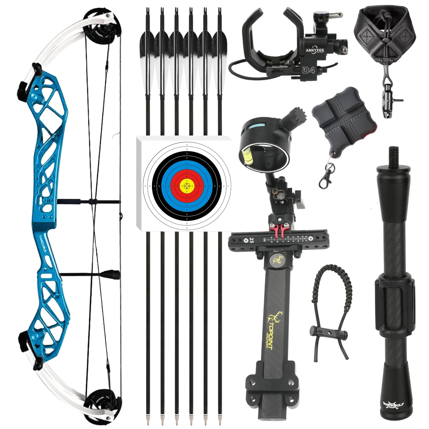  Compound Bow 50-60lbs Set Adult Shooting Target Archery