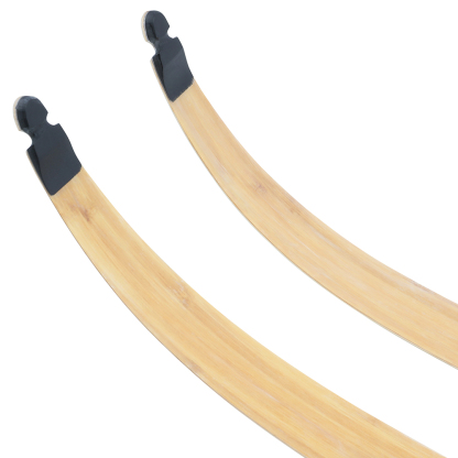 BLACK HUNTER  Takedown Recurve Bow – 60", 20–60lbs, Transparent Fiberglass Bamboo Core, Techwood Riser
