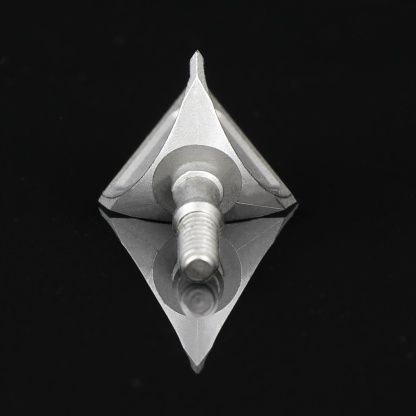 100Gr Stainless Steel Screw-in Broadhead Arrowhead Tip Hunting Target