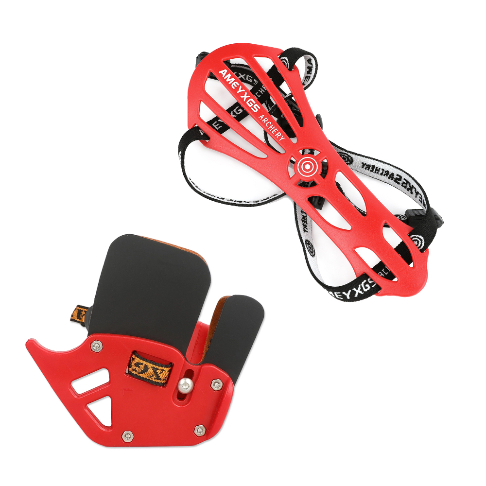 AH4 Archery Finger Tab & Arm Guard Set