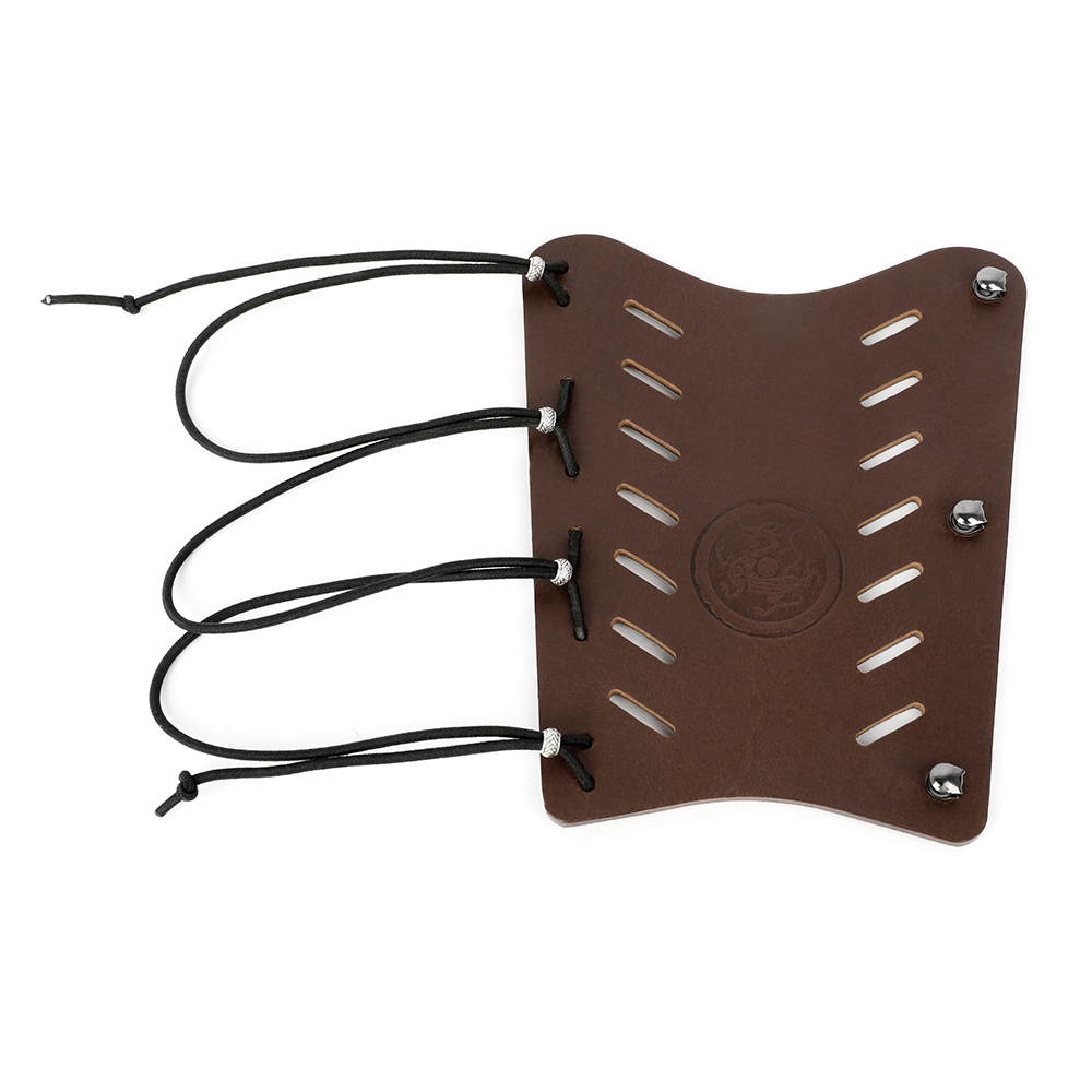 AME ARCHERY Full-Grain Tree Wax Leather Arm Guard