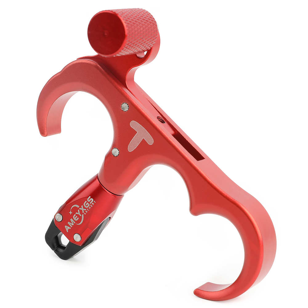 AME ARCHERY T-Space Aluminum Alloy Archery Release Red